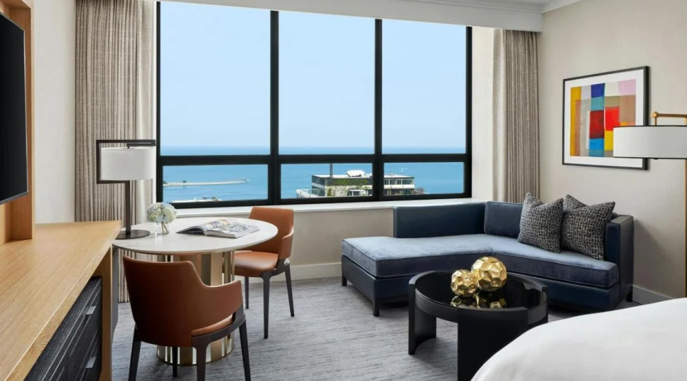 King Room with Lake View at The Ritz-Carlton Chicago