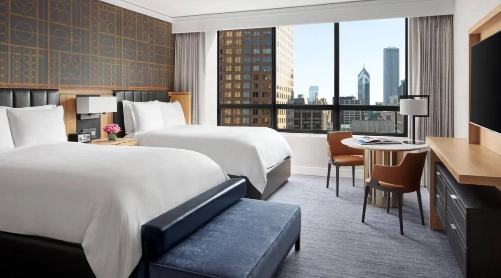 Double Room with Two Double Beds at The Ritz-Carlton Chicago
