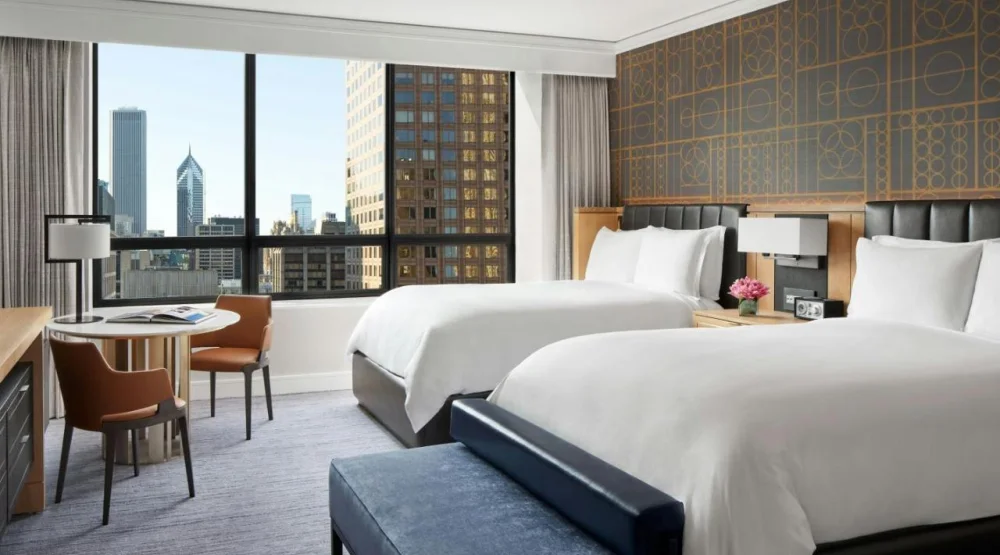 Double Guest Room at The Ritz-Carlton Chicago