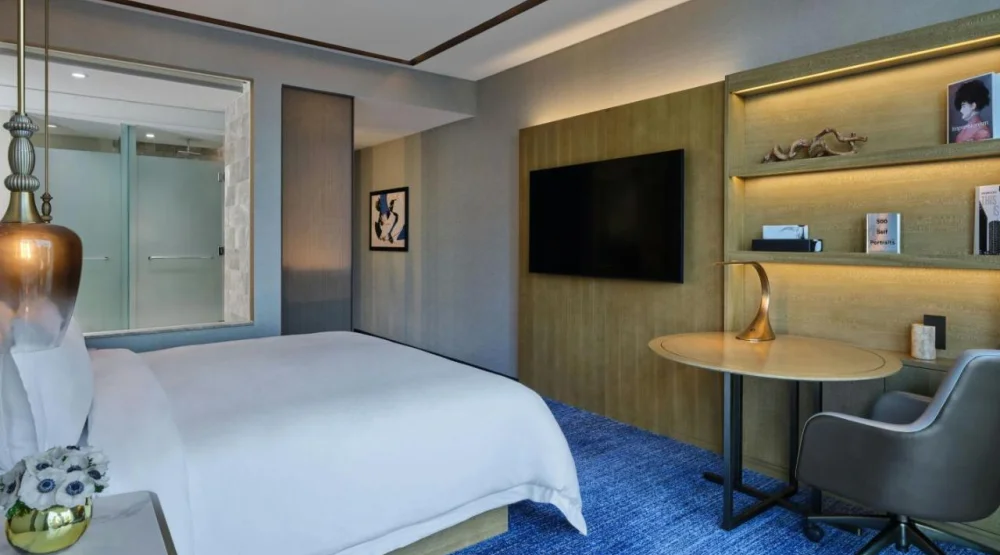 Deluxe King Room with River View at The St. Regis Chicago