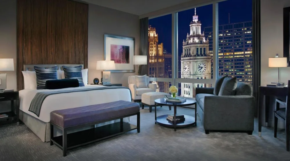 Executive King Room with Lake View at Trump International Hotel & Tower Chicago