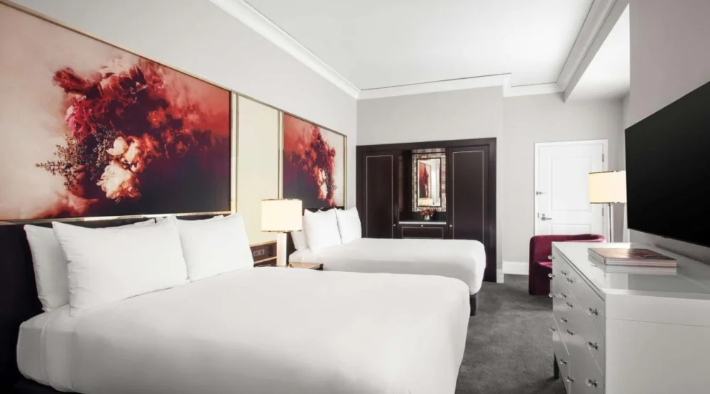 Deluxe Queen Room with Two Queen Beds at Waldorf Astoria Chicago