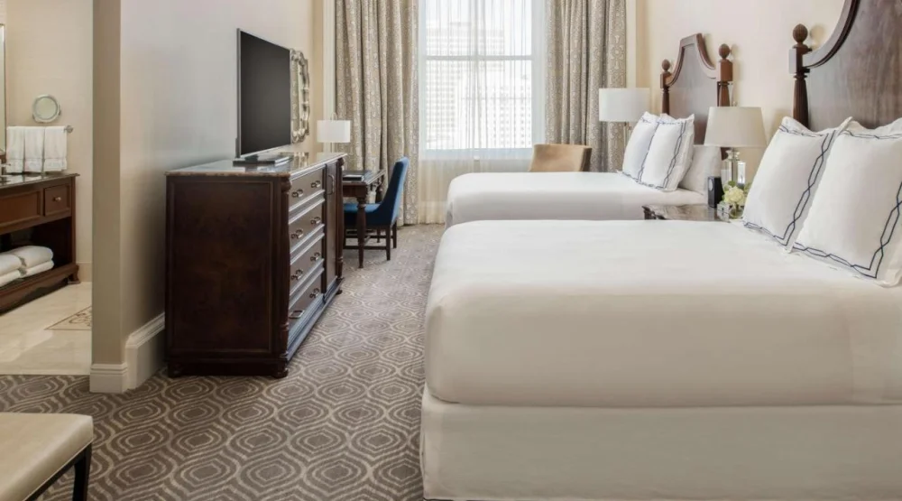 Deluxe Queen Room with Two Queen Beds at The Roosevelt New Orleans