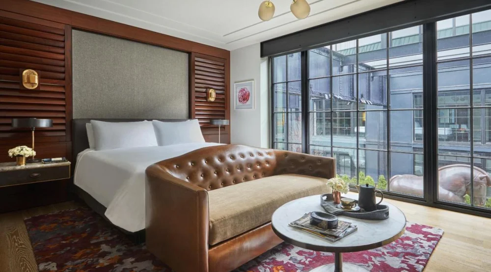 Deluxe Courtyard King at Sagamore Pendry Baltimore