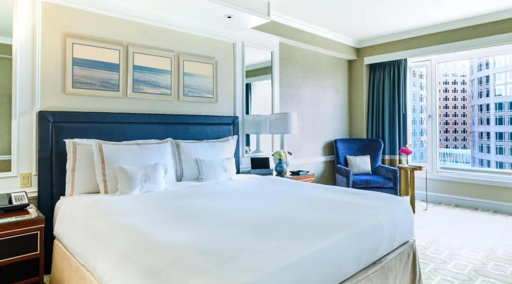 Superior King Room with City View at Boston Harbor Hotel