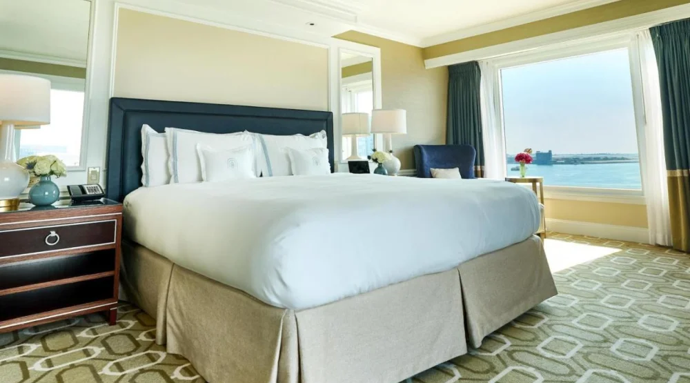 Superior King Room with Harbor View at Boston Harbor Hotel