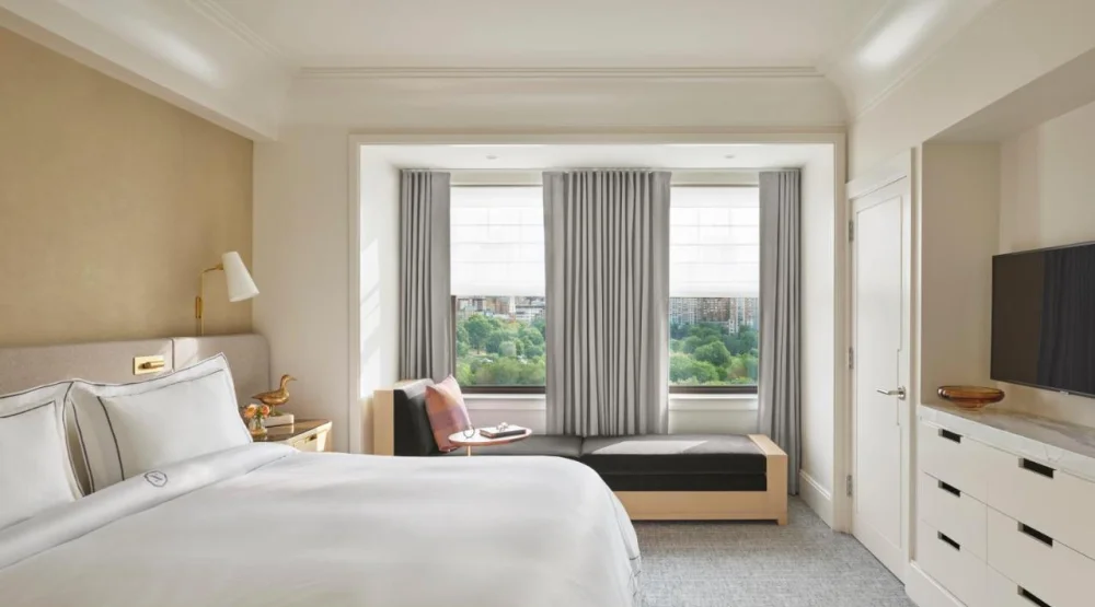 King Room with Garden View at The Newbury Boston