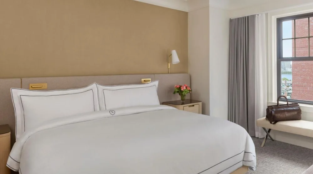 Deluxe King Suite at The Newbury Boston