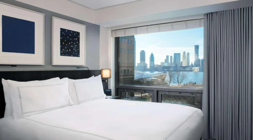 King Suite with River View at Conrad New York Downtown