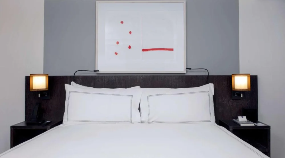 Luxury Corner King Suite with Sofa Bed at Conrad New York Downtown