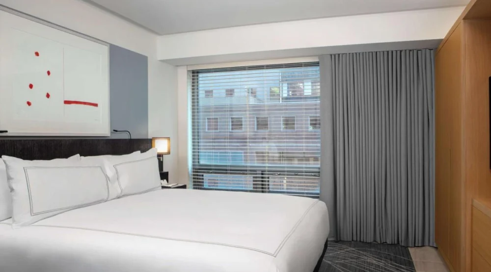 Deluxe King Suite with Sofa Bed at Conrad New York Downtown