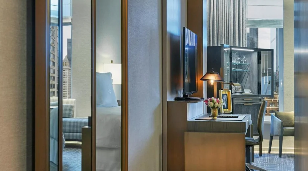 Manhattan Room with King Bed at Four Seasons Hotel New York Downtown