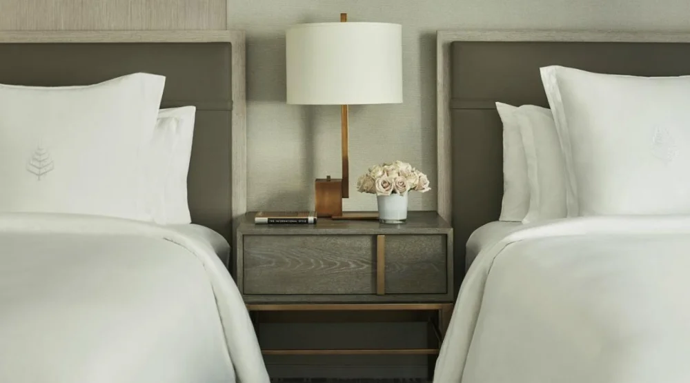 Manhattan Room with Double Beds at Four Seasons Hotel New York Downtown