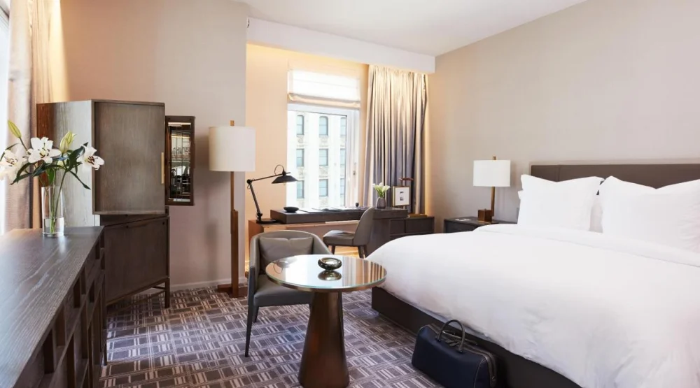 Hudson Corner King at Four Seasons Hotel New York Downtown