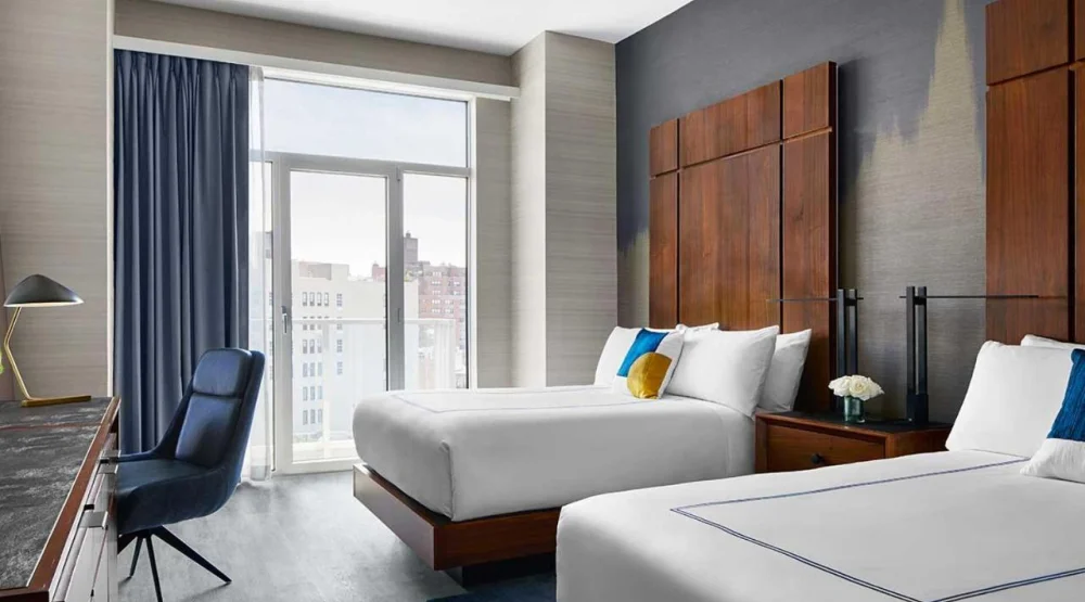 Grand Deluxe Double Room at Gansevoort Meatpacking NYC