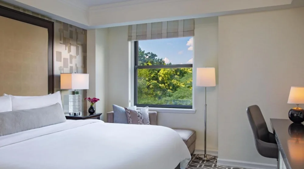 Central Park View King Room Lower Floor at JW Marriott Essex House New York