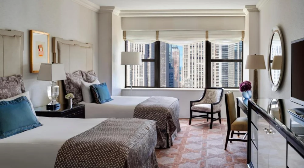Cathedral View Room with Two Double Beds at Lotte New York Palace