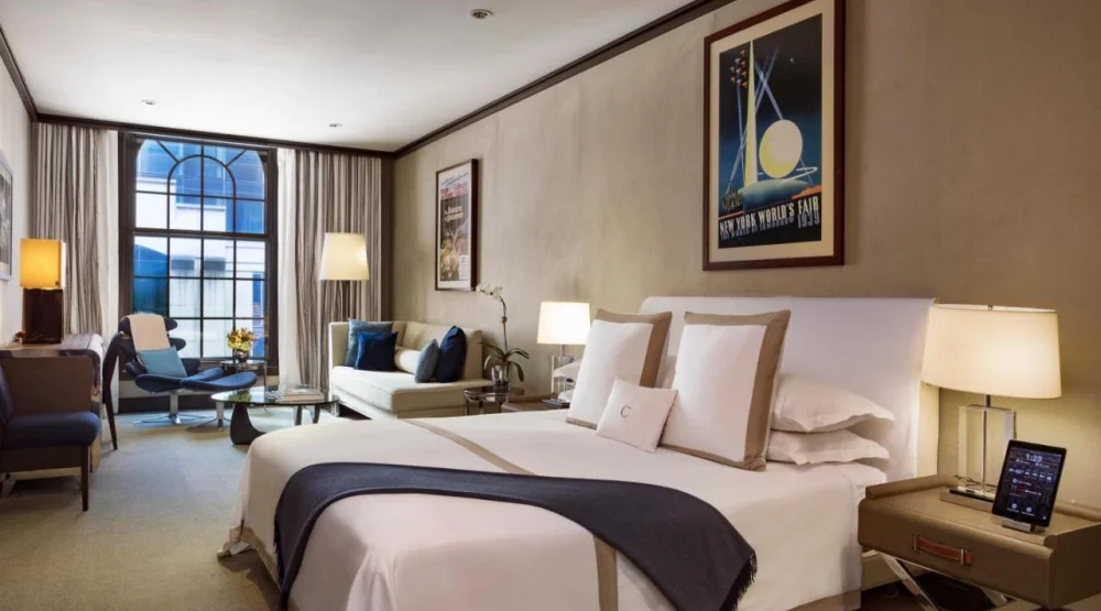 Junior King Suite with Street View at The Chatwal New York