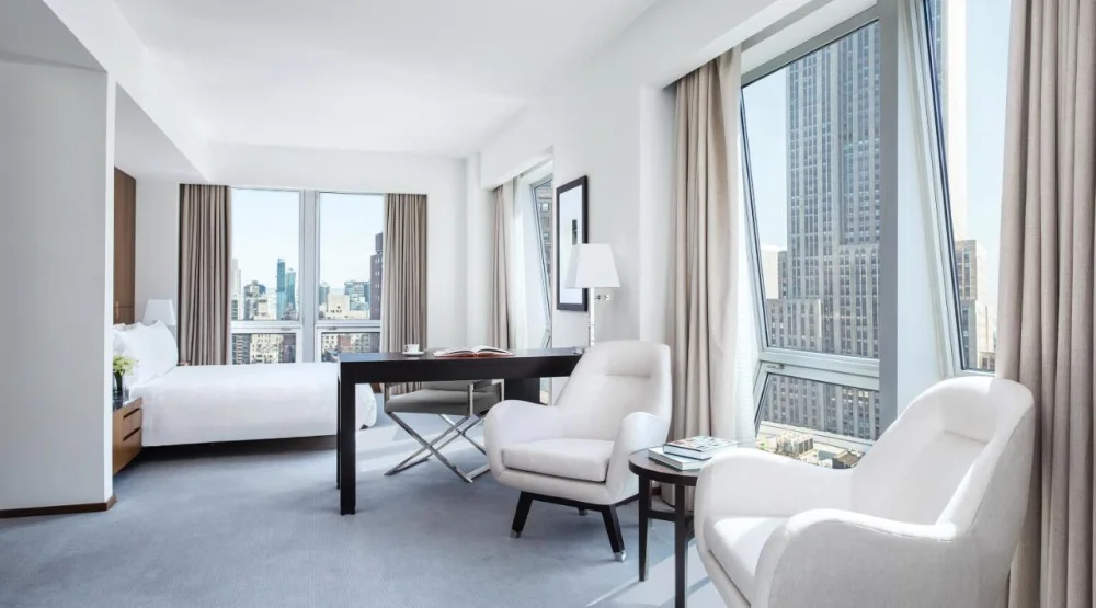 Club Junior Empire State View Suite at The Langham New York Fifth Avenue