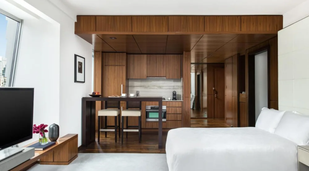 Family Double Double Room with Kitchen at The Langham New York Fifth Avenue