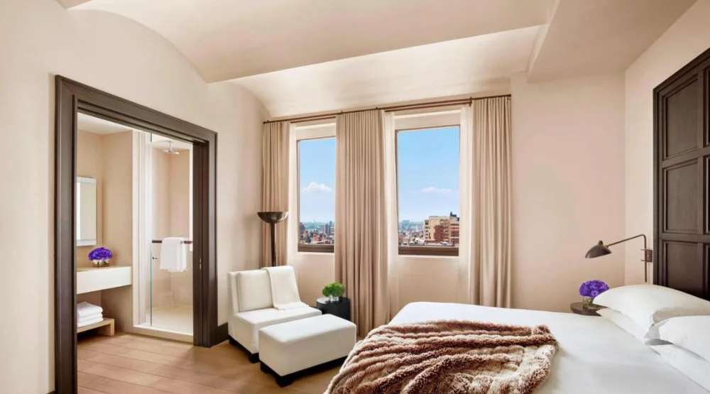 Deluxe King Room with City View at The New York EDITION