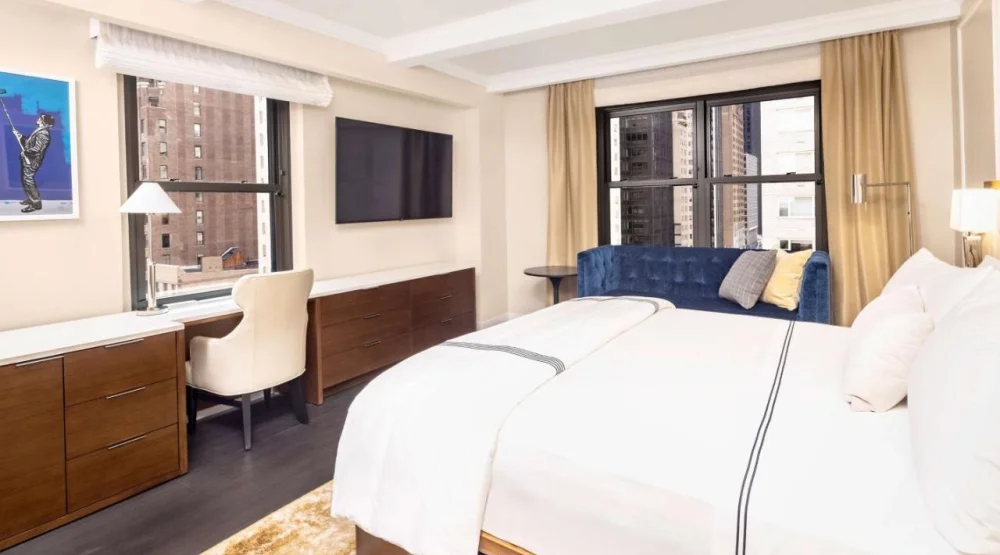 Deluxe King Studio plus at Hilton Club The Quin New York