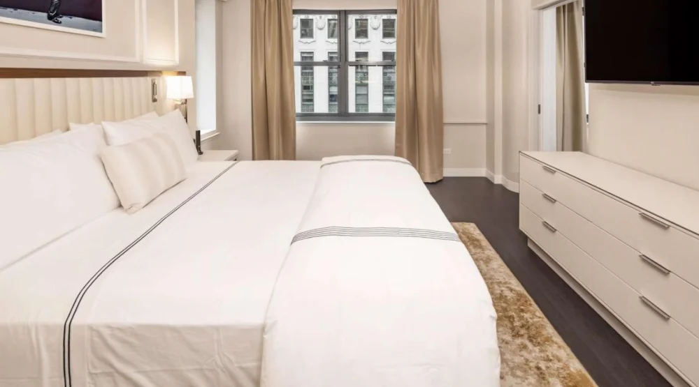 One Bedroom King Suite Premier with Sofa Bed at Hilton Club The Quin New York