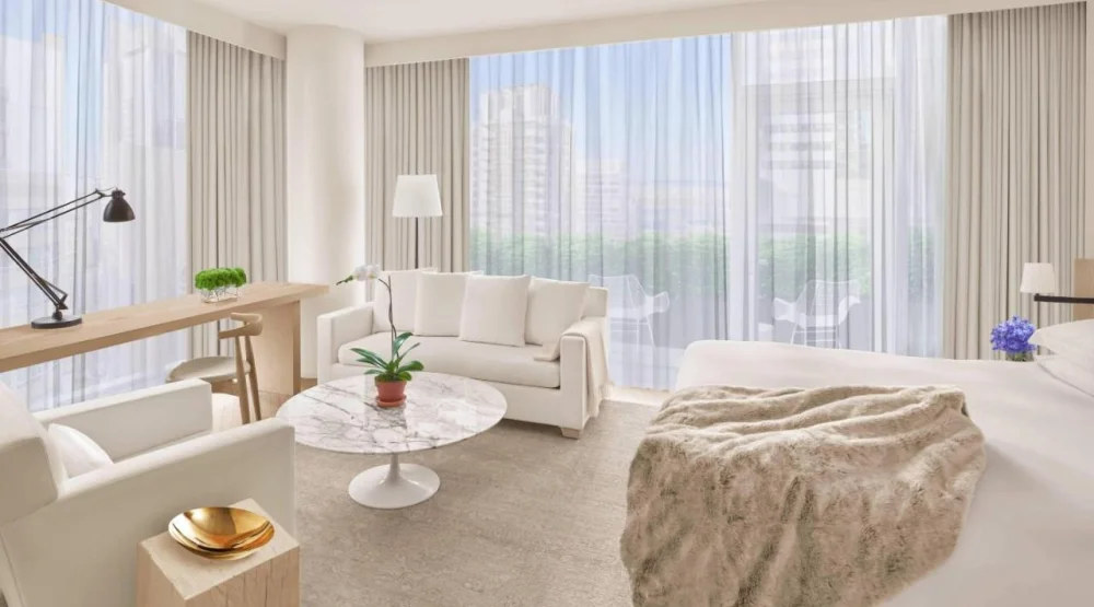 King Suite with Times Square and River View at The Times Square EDITION