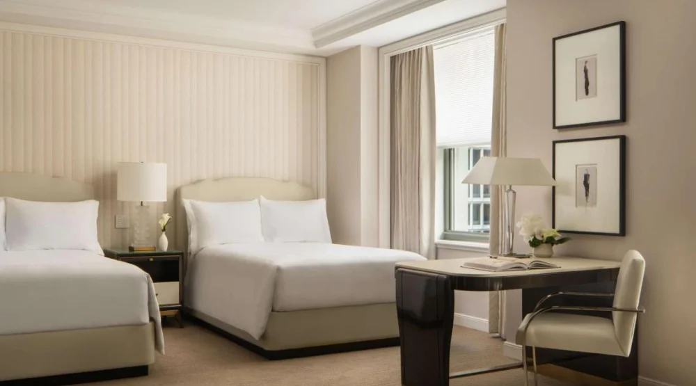 Junior Suite with Two Double Beds at Waldorf Astoria New York
