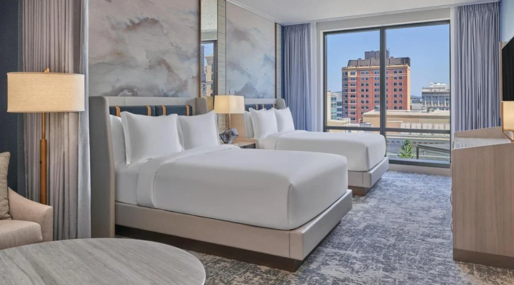 Grand Deluxe Queen Room with Two Queen Beds at The Ritz-Carlton Portland