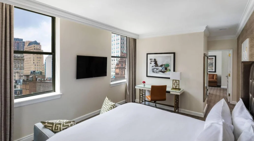 Lower Floor, One Bedroom Suite, One King at The Ritz-Carlton Philadelphia