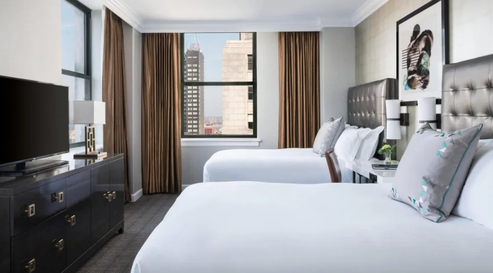Superior Double, Larger Guest Room, Two Double at The Ritz-Carlton Philadelphia