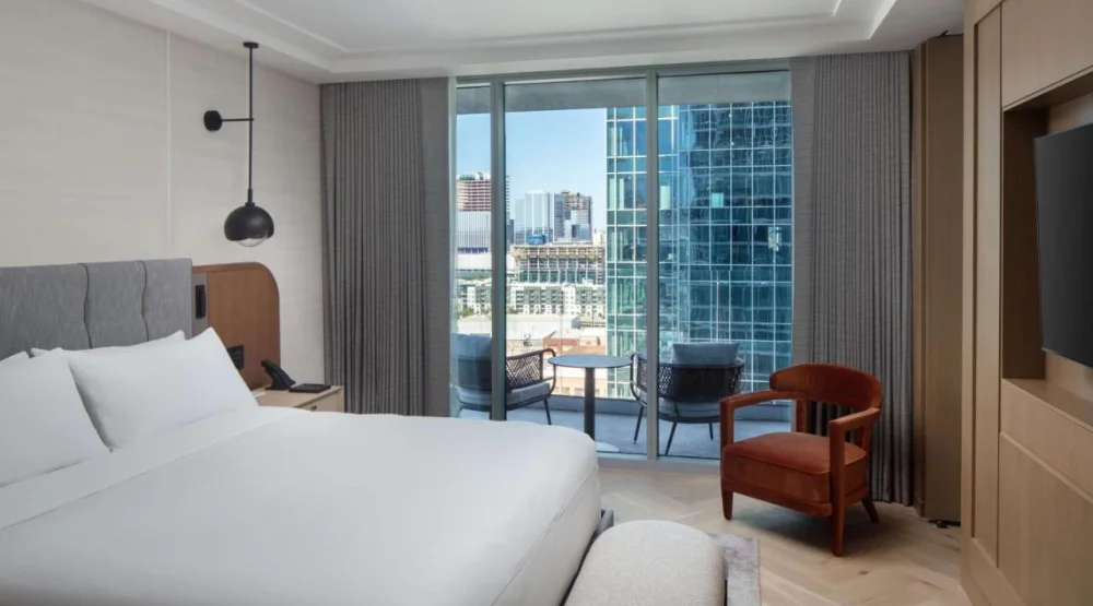 One Bedroom King Suite with Balcony at Conrad Nashville