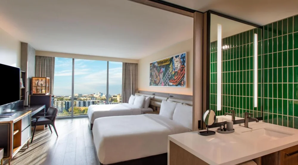 Superior Queen, Two Queen, City View at W Nashville