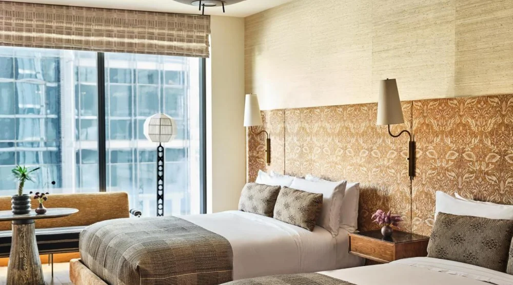 Premier Queen Room with Two Queen Beds at Austin Proper Hotel