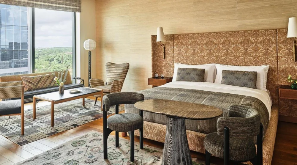 Grand King View, Guest Room, One King, City View at Austin Proper Hotel