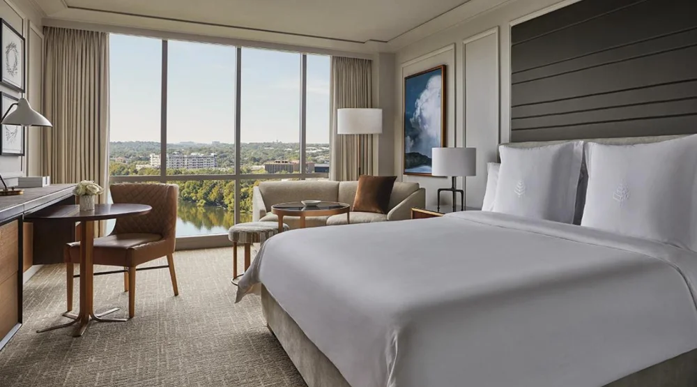 King Room with Lake View at Four Seasons Austin