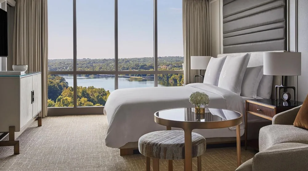 One Bedroom King Suite with Lake View at Four Seasons Austin