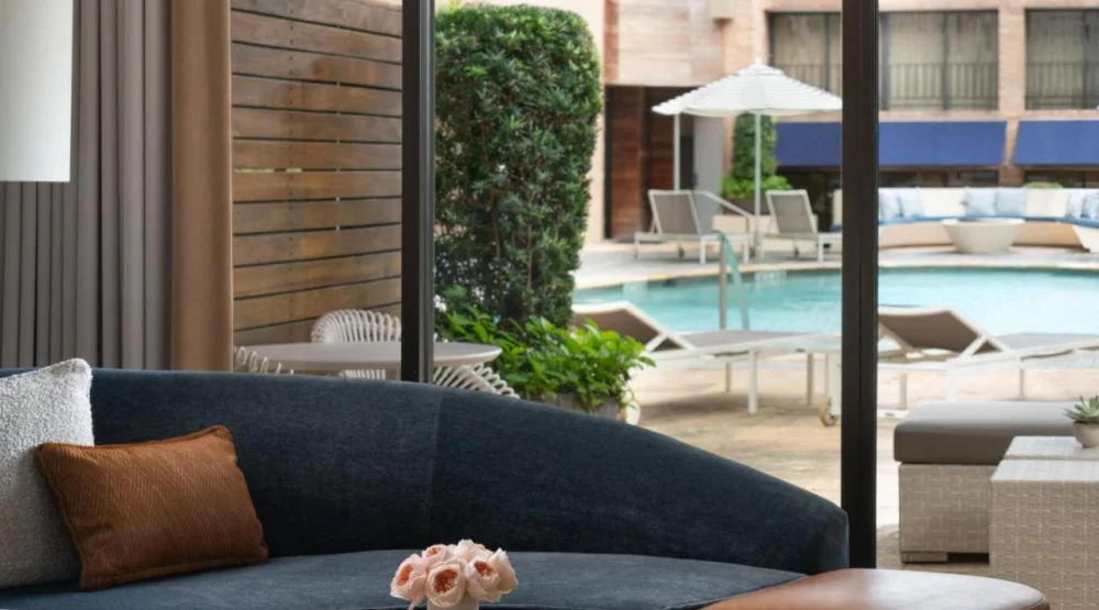 Cabana Room with One King Bed at Four Seasons Houston