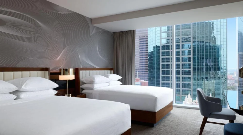 Deluxe Queen Room with Two Queen Beds - High Floor at JW Marriott Dallas Arts District