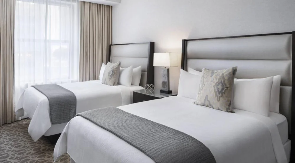 Deluxe Queen Guest Room with Two Queen Beds at JW Marriott Houston Downtown
