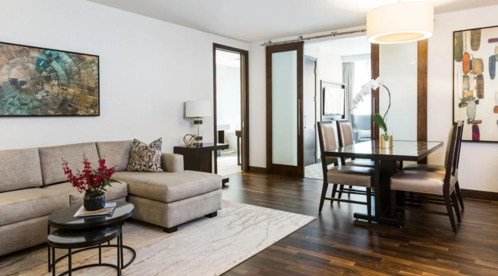 One Bedroom Executive King Suite with Sofa Bed at JW Marriott Houston Downtown