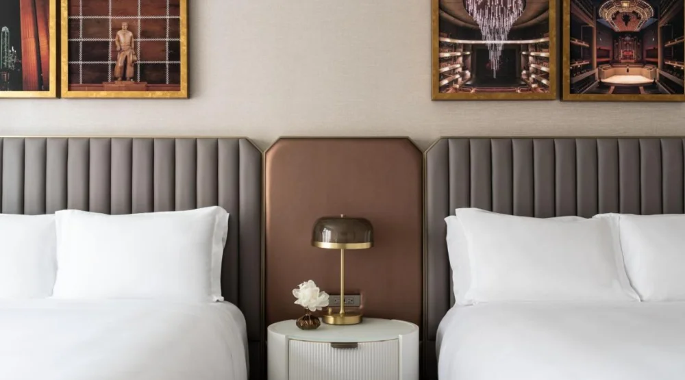 Club Queen/queen, Club Level, Guest Room, Two Queen at The Ritz-Carlton Dallas