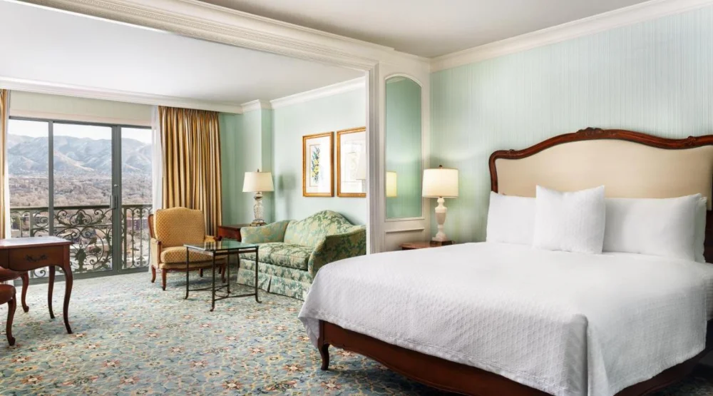 Premier View Guestroom One King at Grand America Hotel