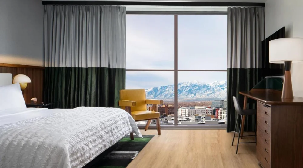 Classic King Room at Le Meridien Salt Lake City Downtown