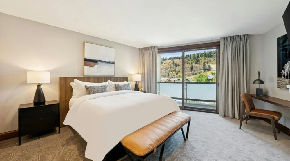 Deluxe King Room with Fireplace at The St. Regis Deer Valley