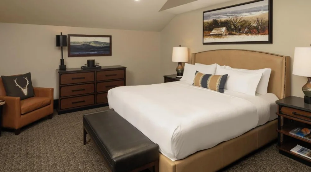 One Bedroom Bi-level King Residence at Waldorf Astoria Park City