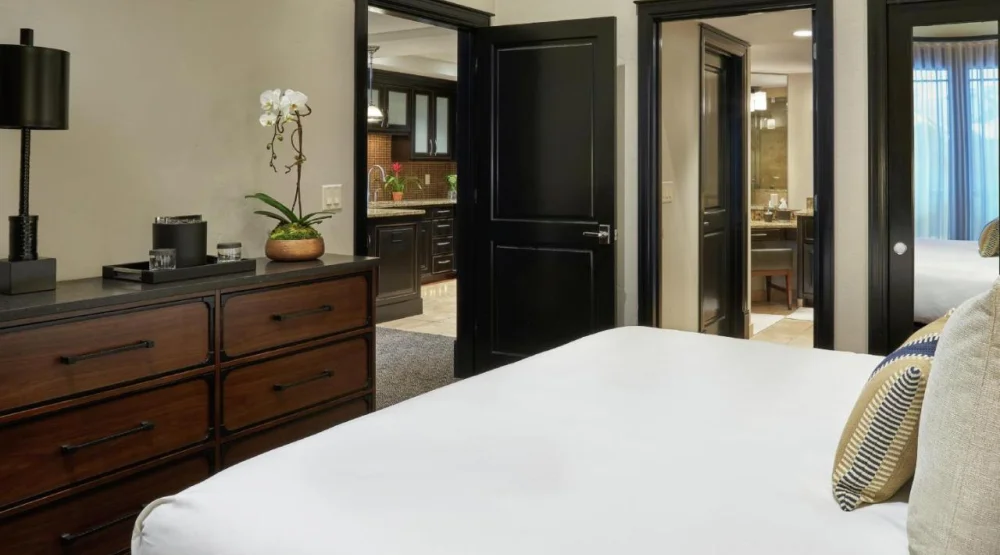 Three Bedroom King Residence with Three Queen Beds at Waldorf Astoria Park City