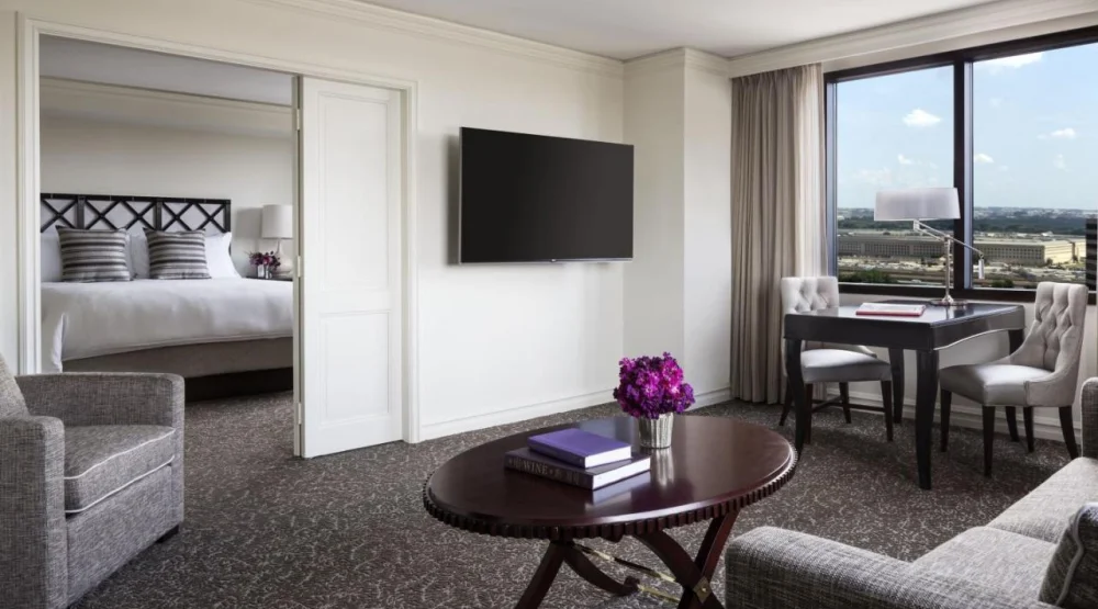 Club Level Executive One Bedroom Suite at The Ritz-Carlton Pentagon City