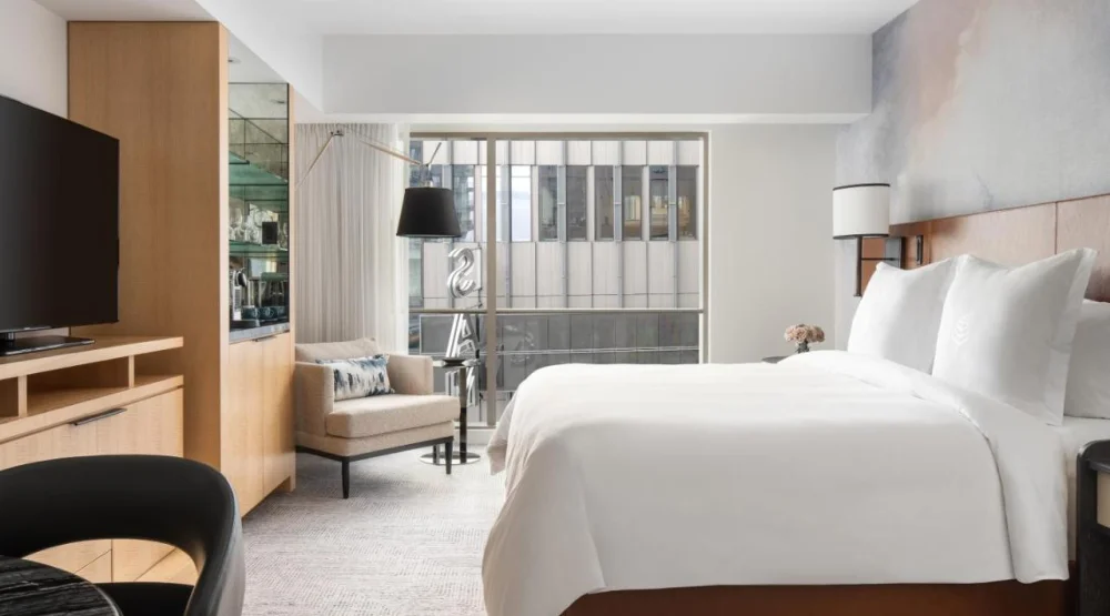 Seattle-view Room King Bed at Four Seasons Hotel Seattle